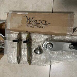 Weslock Double Cylinder Interior Pack - Julienne Knob - Elegance Collection